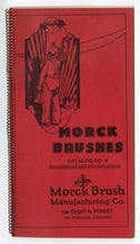 Load image into Gallery viewer, 1920&#39;s MORCK BRUSHES CATALOG, Paint, Art, San Francisco Business
