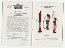 Load image into Gallery viewer, Antique Spanish TANQUES, BOMBAS Y ACCESORIOS CATALOG, Oil Pump, Tanks