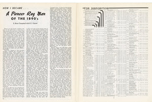1947 THE RECORD CHANGER, Collector's Monthly Music Release List, Magazine 