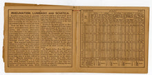 Load image into Gallery viewer, 1910 Antique Morse&#39;s INDIAN ROOT PILLS ALMANAC, Promotional Book