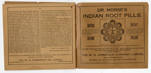 1910 Antique Morse's INDIAN ROOT PILLS ALMANAC, Promotional Book