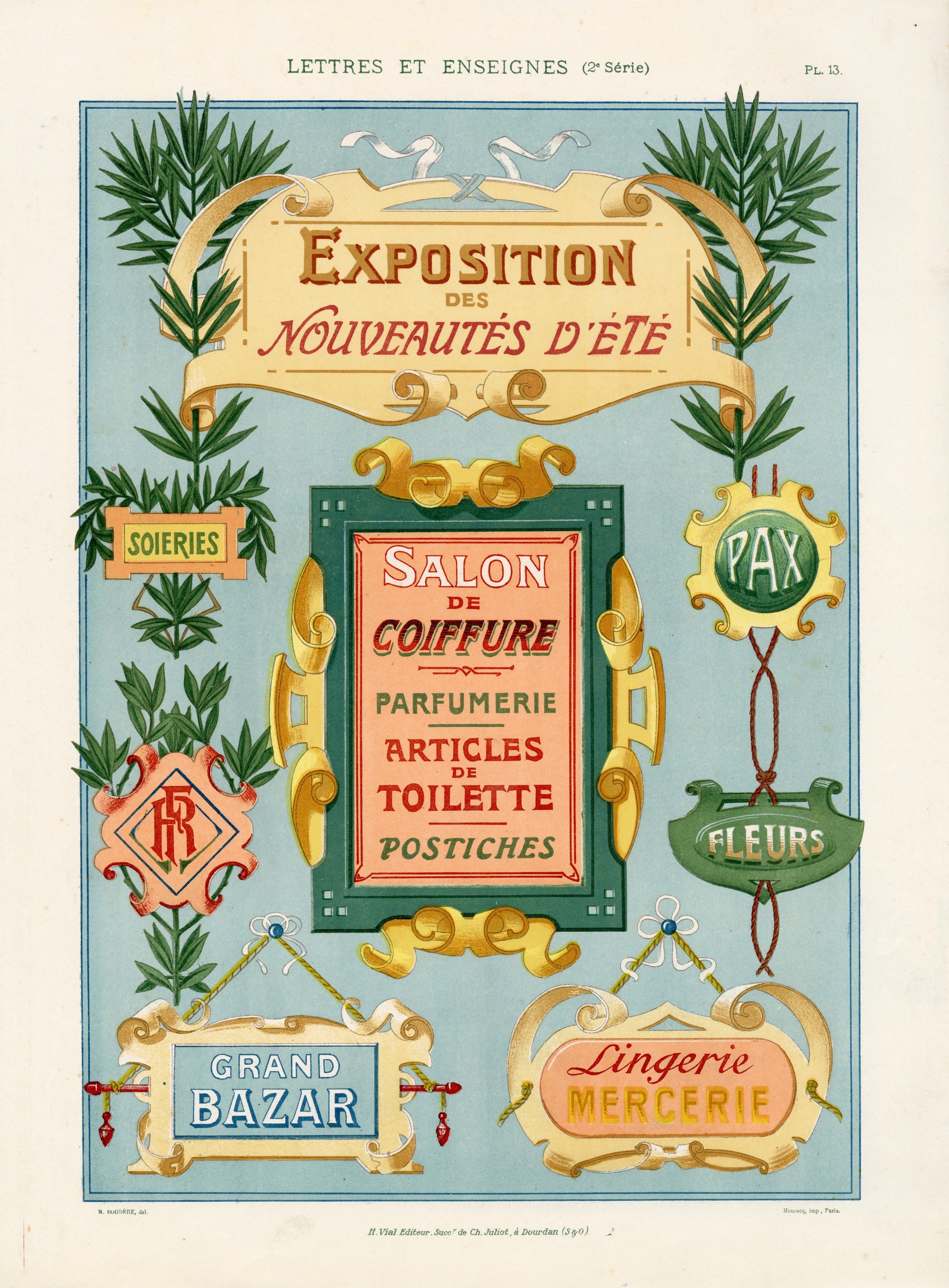 アート・デザイン・音楽 A Source Book of French Advertising Art cposter,large,square_product,