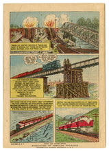 Load image into Gallery viewer, Two 1960&#39;s Train Comic Books RAILS ACROSS AMERICA &amp; CLEAR THE TRACK 