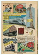 Load image into Gallery viewer, Two 1960&#39;s Train Comic Books RAILS ACROSS AMERICA &amp; CLEAR THE TRACK 