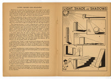 Load image into Gallery viewer, 1937 Hobby Craft POINTS ON SKETCHING Kid&#39;s Instructional Drawing Book