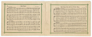 1881 Victorian CHRISTMAS SELECTIONS Song Book, Holiday Sheet Music