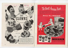 Load image into Gallery viewer, 1951 Vintage RINGLING BROS. &amp; BARNUM &amp; BAILEY Circus Magazine