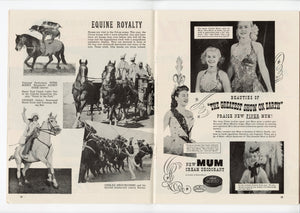 1954 ISLAM SHRINE CIRCUS Souvenir Program, Magazine, San Francisco