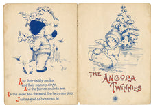 Load image into Gallery viewer, 1915 THE ANGORA TWINNIES Children&#39;s Illustrated Book, Margaret Evans Price