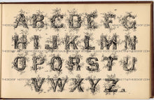 Load image into Gallery viewer, 1879 Antique AMES&#39; ALPHABETS Full Book PDF ONLY, Typography, Lettering, Design  