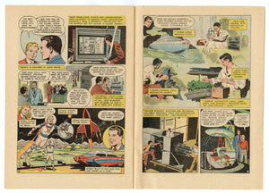 1955 ADVENTURES INSIDE THE ATOM, General Electric Comic Book, Science Series
