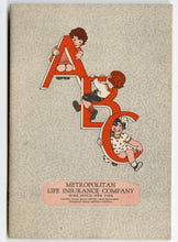Load image into Gallery viewer, Vintage 1920&#39;s ABC Promotional Children&#39;s Book, Metropolitan Life Insurance