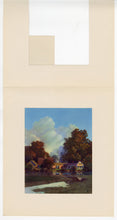 Load image into Gallery viewer, 1940&#39;s Vintage MAXFIELD PARRISH &quot;SUN UP&quot; Christmas Card, Tintogravure