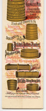 Load image into Gallery viewer, Antique 1900&#39;s Williams Mfg. Illustrated TANK ADVERTISEMENT, Typography, Design