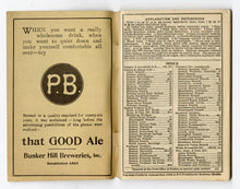Load image into Gallery viewer, 1917 BABY PATHFINDER RAILWAY GUIDE Booklet, Train Schedule Guide 