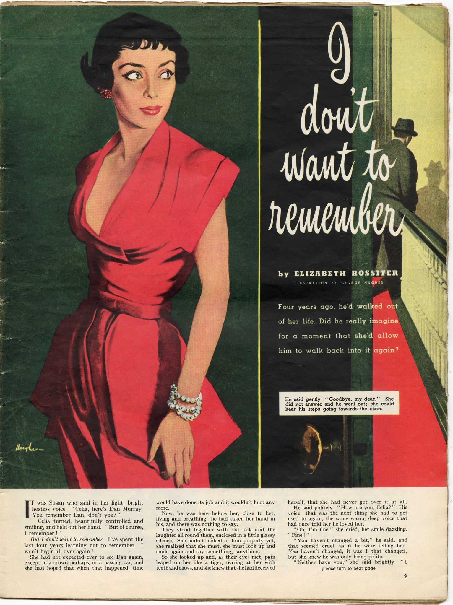 Vintage 1950s Womens Fashion magazine ad Forstmann Dress Socialite Style  Life