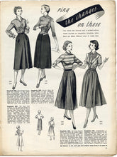 Load image into Gallery viewer, 1950 Vintage WOMAN MAGAZINE, National Home Weekly, Fashion, Beauty, Cooking