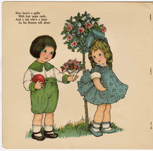 Load image into Gallery viewer, 1917 Betty&#39;s Painting Book, Children&#39;s Instructional Coloring Book, Mary Evans Price