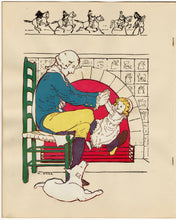 Load image into Gallery viewer, 1936 The Stick &#39;em Book of Mother Goose, Children&#39;s Activity Book, Helen Nyce