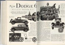 Load image into Gallery viewer, 1927 Motor Magazine, Robert Robinson Cover, Automobiles, Car Advertisements