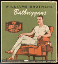 Load image into Gallery viewer,  Antique 1930&#39;s BALBRIGGAN Underwear BOX ONLY, Williams Brothers