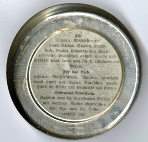 1916 Antique Porter's Pain King Salve Medical Tin, Quack Nostrum