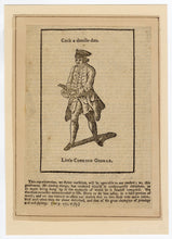 Load image into Gallery viewer, 18th Century Antique, British &quot;Little Cocking George&quot; Satirical Pamphlet Page, George Onslow
