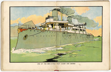Load image into Gallery viewer, Antique 1910&#39;s-1920&#39;s CHILDREN AT SEA Kid&#39;s Picture Book, Maritime