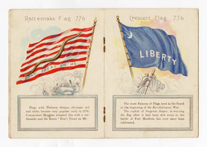 Antique Promotional Chase and Sanborn Coffee History of American Flag Booklet Premium