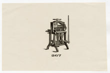 Load image into Gallery viewer, Letterpress and Printing Equipment Original Print | Press 267