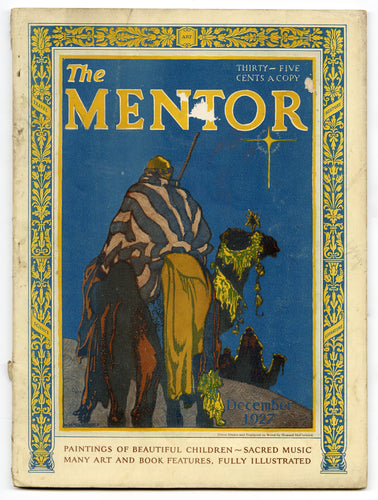 1927 Issue The Mentor Magazine, Fine Art Publication