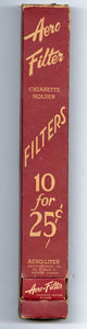Vintage Aero Filter Cigarette Holder Filter Box, Multiple Small Packages, NOS