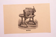 Load image into Gallery viewer, Beautiful Old Letterpress and Printing Equipment Original Drawings | Presses, 270 - TheBoxSF