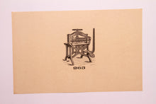 Load image into Gallery viewer, Beautiful Old Letterpress and Printing Equipment Original Drawings | Presses, 265 - TheBoxSF