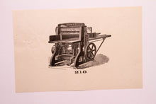 Load image into Gallery viewer, Letterpress and Printing Equipment Original Print | Press 218 Brown&#39;s