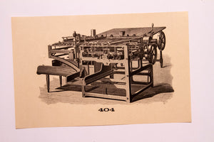 Letterpress and Printing Equipment Original Print | Press 404
